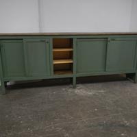 Bancone Credenza in legno di abete
