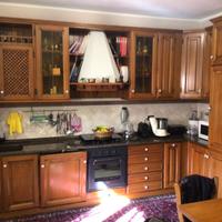 Cucina angolare classica in legno