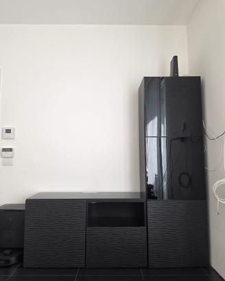 Mobile tv nero Ikea
