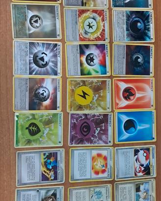 Carte Pomekon energia e trainer