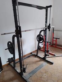 Toorx wl 70 + half rack + dischi domyos