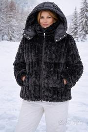 pelliccia da donna giaccone imbottito tg M/L nuova