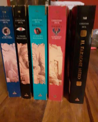 Lotto 5 Libri Christian Jacq - Saga Ramses (1-4) +
