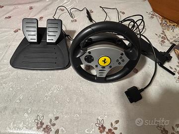 Volante thrustmaster Ferrari PlayStation 1 e 2