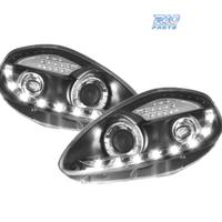 FARI FIAT GRANDE PUNTO 05-08 LUCE DIURNA FONDO NER