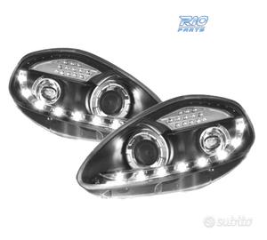 FARI FIAT GRANDE PUNTO 05-08 LUCE DIURNA FONDO NER