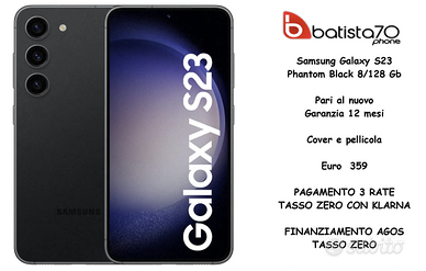 Samsung Galaxy S23 Phantom Black 8/128 Gb