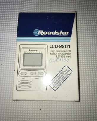 Mini TV portatile LCD-2201 a colori Roadstar