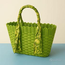 Borsa estate mare Carpisa verde