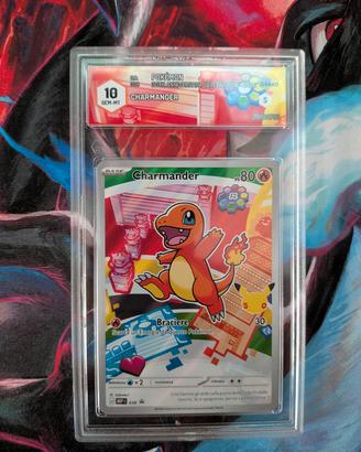carta gradata graad 10 di charmander celebration