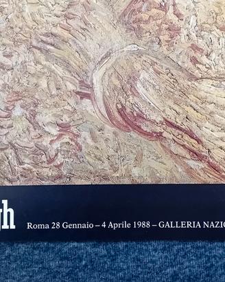 Manifesto Van Gogh 1988 Campo di grano con mietito