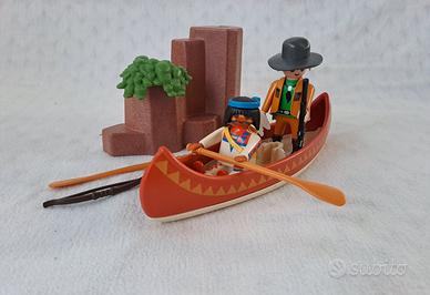 Playmobil 3875 esploratori con canoa