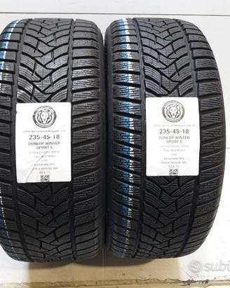 2 gomme 235 45 18 dunlop a46859