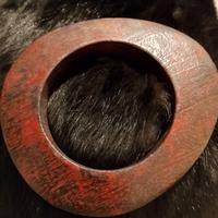 bracciale etnico artigianale in legno 