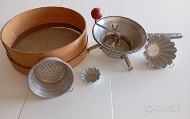 lotto utensili Cucina Vintage