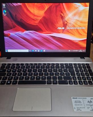 notebook asus X541U INTEL CORE I5