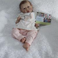 Reborn bambola realistica bebè vinile doll Saskia