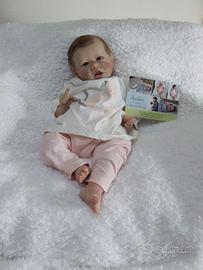 Reborn bambola realistica bebè vinile doll Saskia