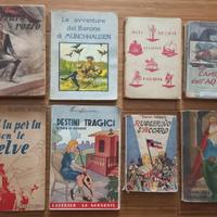 Lotto di otto libri illustrati per ragazzi.
