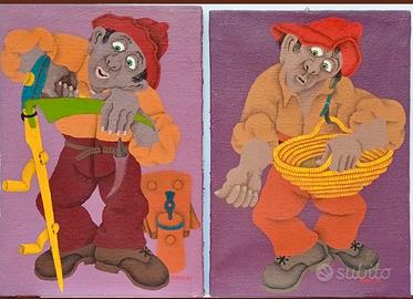 Anton Repnik, olio su tela, pittore Naif