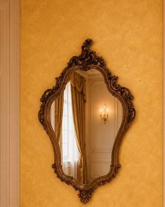specchio con cornice  vintage stile barocco