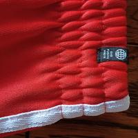 Pantalone Adidas rosso taglia S 