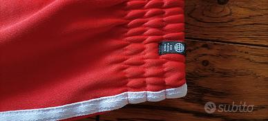 Pantalone Adidas rosso taglia S 