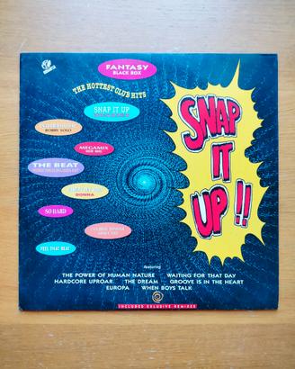 Snap It Up! compilation LP 1a ediz. 1990 house mix