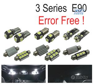 KIT 15 LAMPADE LED INTERNE BMW E90 SEDAN 320D 320D