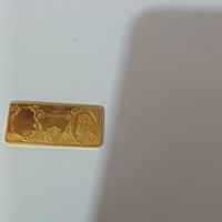 lingotto d'oro 999.9  -   10 grammi