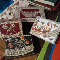 Oggetti  in legno decorati