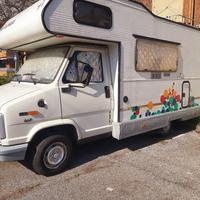 camper storico mansardato 4 posti