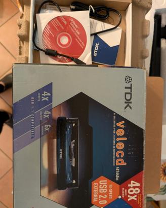 lettore  masterizzatore CD-rw  drive autoalimento
