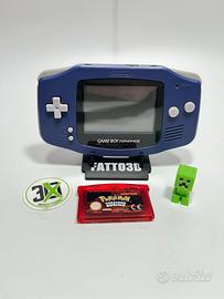 Nintendo Game Boy Advance Indigo + Pokémon Rubino