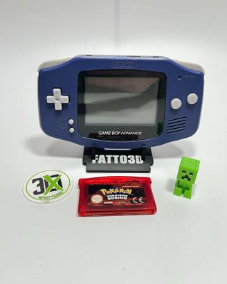 Nintendo Game Boy Advance Indigo + Pokémon Rubino