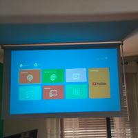 Proiettore WiFi Full HD + Telo da Proiezione 