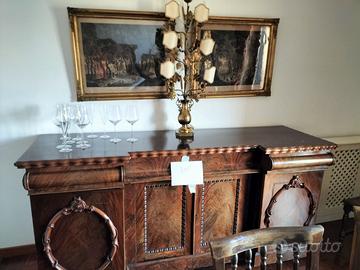 Servante credenza antica inglese epoca vittoriana