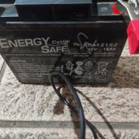 Batteria scarica lenta ENERGY SAFE 12V 18AH