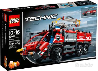 Lego technic 42068 - veicolo di soccorso aeroportu