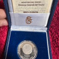 Moneta 500 L mondiale di calcio Messico 1986