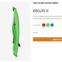 Canoa/Kayak/Surf Exo XW1