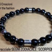 Bracciale artigianale SEGNI ZODIACALE: SCORPIONE