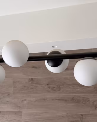 Lampadario 6 sfere