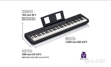Yamaha P-45B Piano Digitale