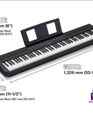 Yamaha P-45B Piano Digitale