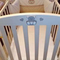 Lettino/Culla Erbesi + Materasso Pali