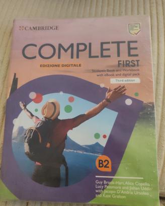 libro inglese complete first B2