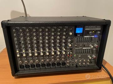 Impianto musicale completo mixer e casse (ribasso)