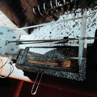 Girarrosto spiedo elettrico per caminetto 