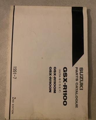 Catalogo ricambi Suzuki GSX-R 1100 M N